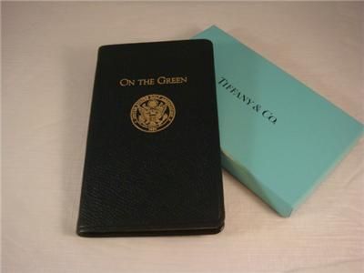   On The Green Golf Journal MIB 5 1/4 X 3 1/8 in. Elegant Gift  