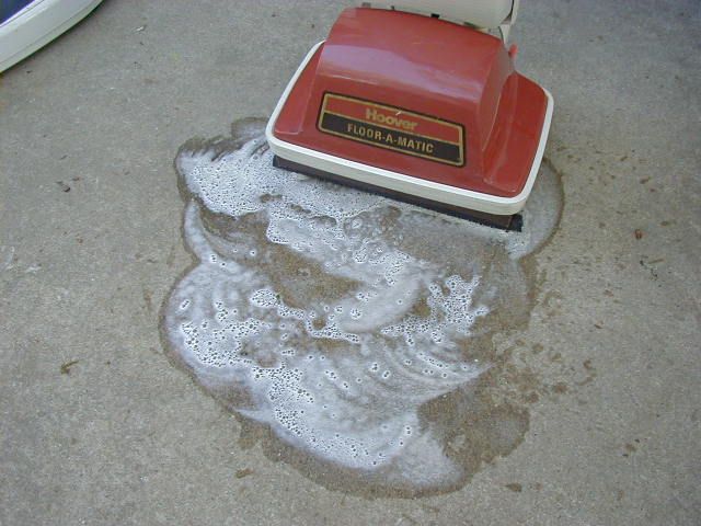   Hoover Floor A Matic Floor Cleaner Scrubber Polisher Vacuum  