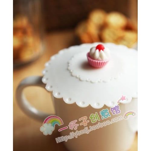 Silicone Airtight Cup Coffee Mug Lid Cover Cap Cake  