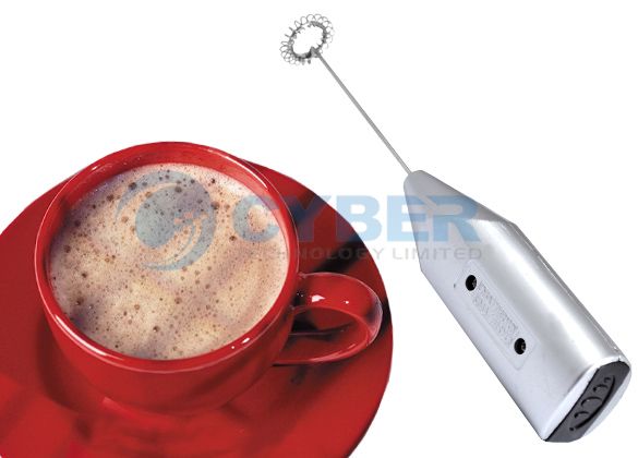 You can enjoy coffee/milk froth with handheld coffee/milk frother 