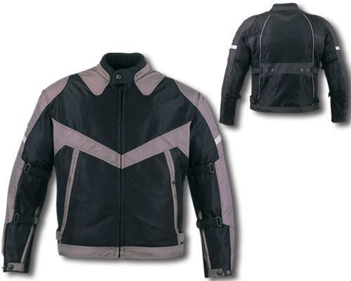 SUMMER MESH ARMORED DURATEX600 MOTORCYCLE JACKET NEW 48  