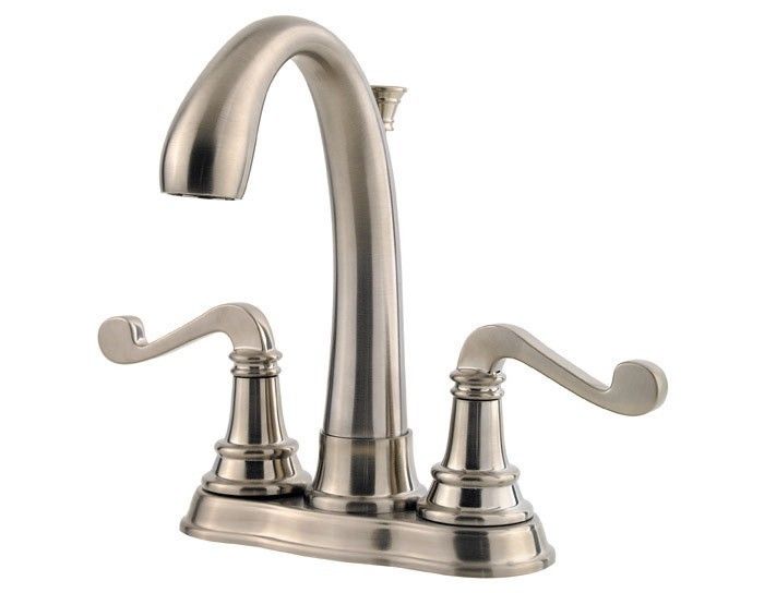 Price Pfister 048 FLKK 4 Center Bath Faucet, Nickel  