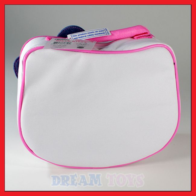 Sanrio Hello Kitty Face Denim Bow Lunch Bag   Box Case  