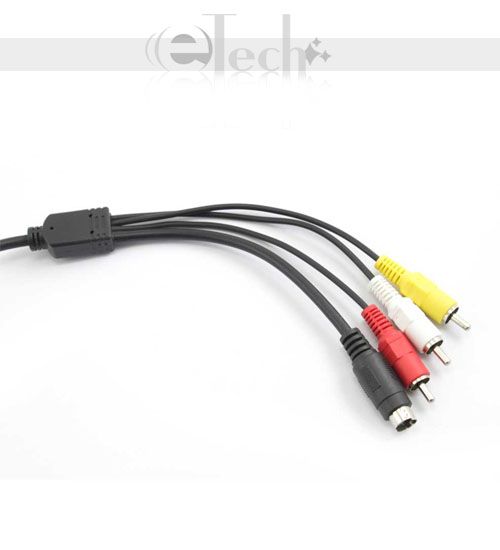 For Sony Handycam Camcorder VMC 15FS AV A/V Cable/Cord  