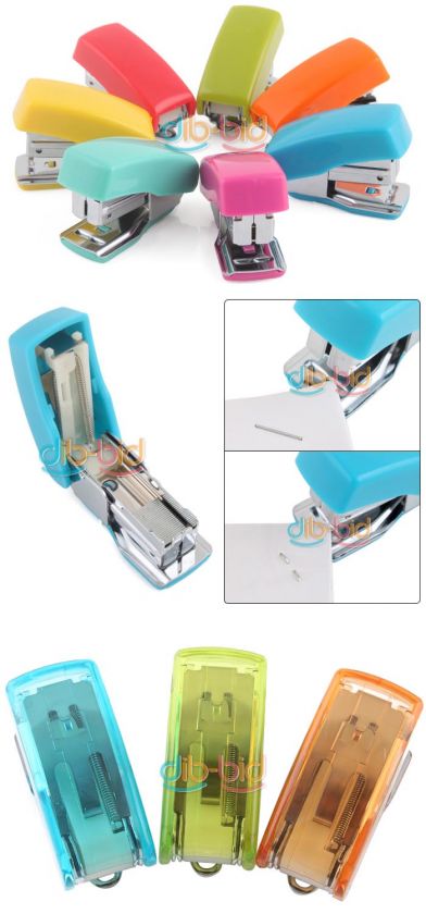 Mini Portable Stapler Staples for School Office Home  