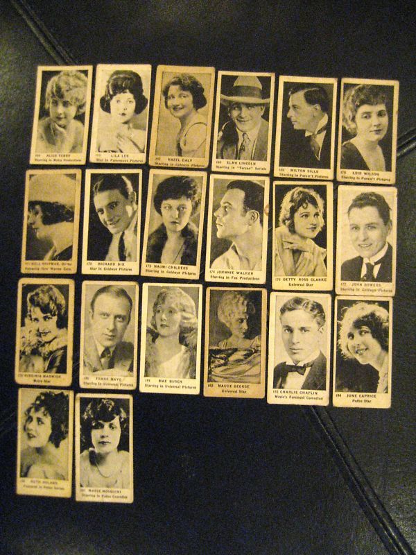 Twenty Strollers Cigarette Cards (T85)  