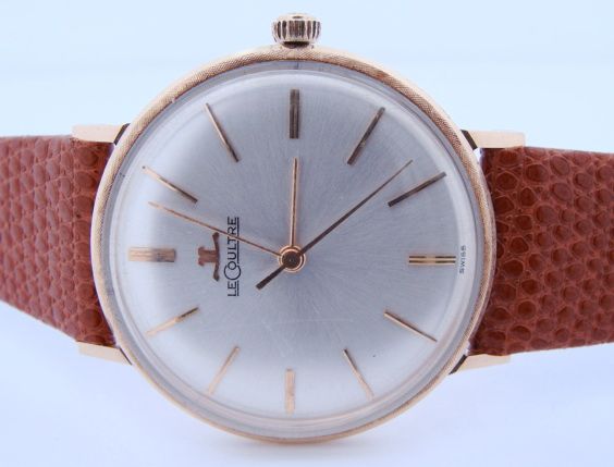 Jaeger LeCoultre 14K Yellow Gold Vintage Watch  
