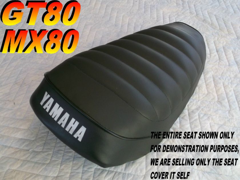   MX80 seat cover for Yamaha MX 80 GT 80 Enduro Ribbed top 326b  