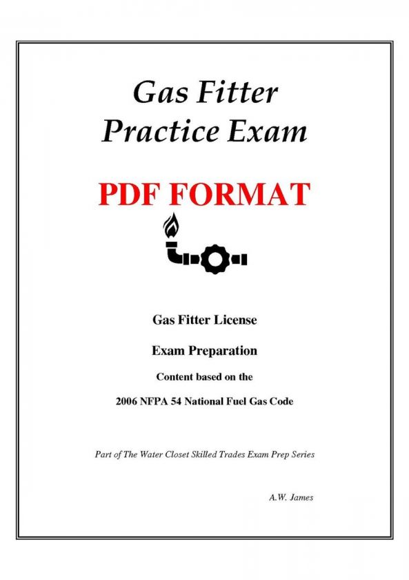 2006 NFPA 54 Natl Fuel Gas Code Practice Exam in PDF  