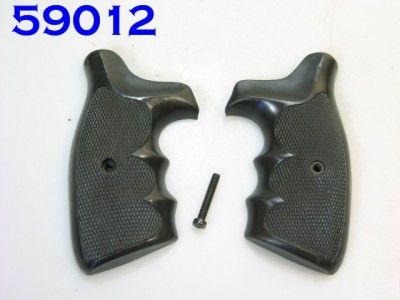 59012 UNCLE MIKES Combat Rubber Grips S&W K/L Frame 10 13 19 64 66 67 