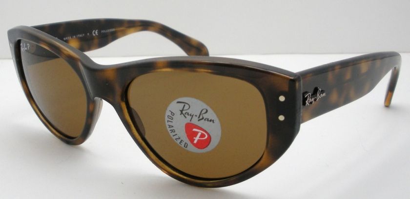 Ray Ban 4152 Vagabond 710/57 Tortoise 53 Import Polariz  