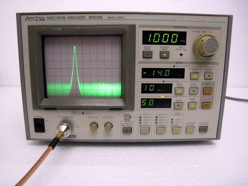 ANRITSU MS610B Spectrum Analyzer 10 kHz   2 GHz  