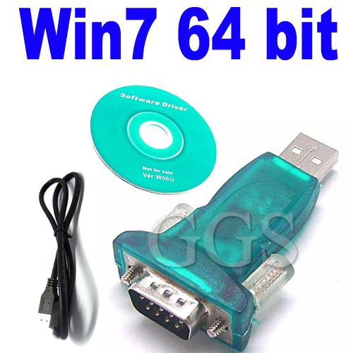   DB9 Adapter Converter for Win7 Window 7 64 32 Bit Vista XP  