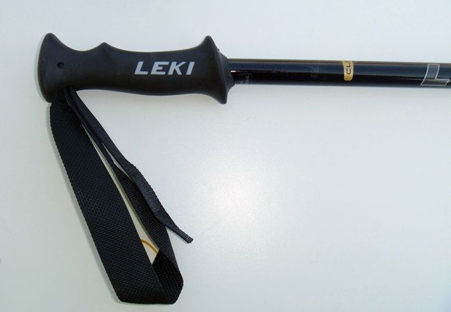   LEKI X Trek Antishock Trekking Poles Black/Gold Hiking Walking Stick