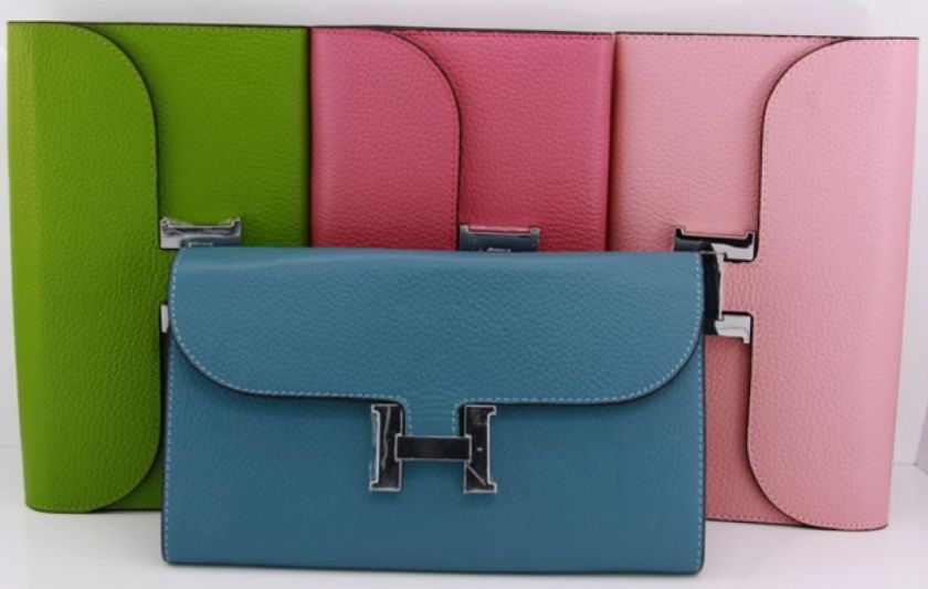   Leather Purse Wallet Clutch Bag Handbag New 11color ACG026 H5  