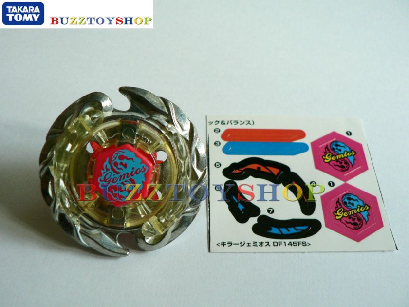 Metal Fight BeyBlade Metal Fusion K Gemios DF145FS  