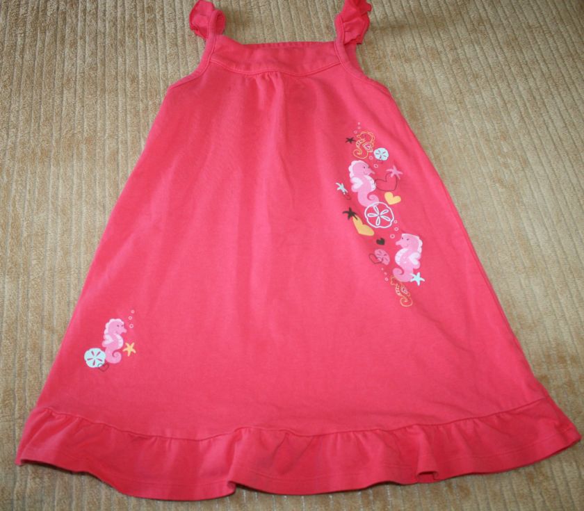 Girls size 5 Jumping Bean Sea Horse Dress  