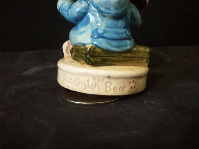 1981 PADDINGTON BEAR SCHMID EDEN MUSIC BOX #C368  