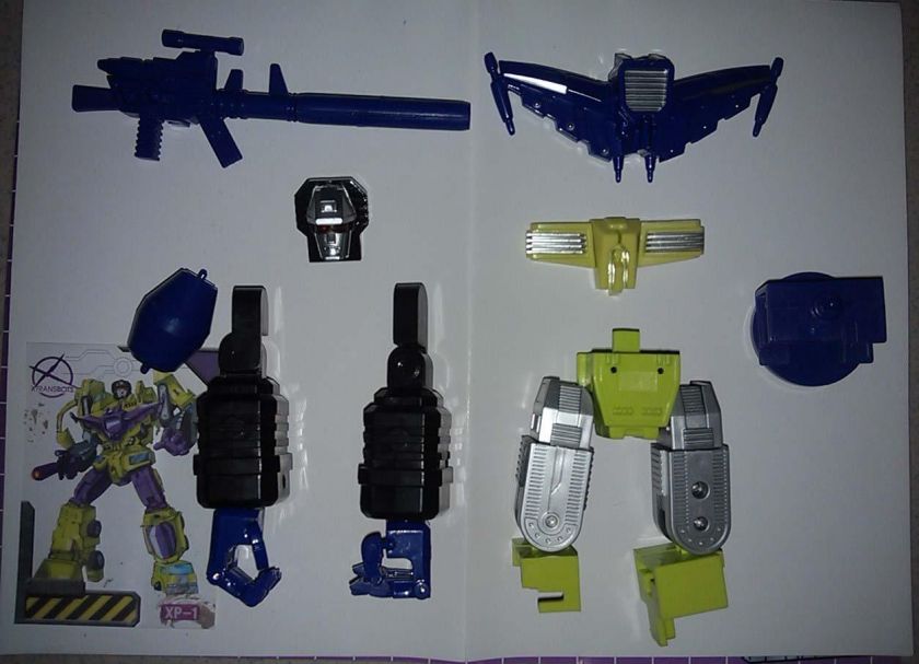 NEW X TRANSBOTS XP 1S DEVASTATOR DESTROYER the UPGRADE PARTS improved 