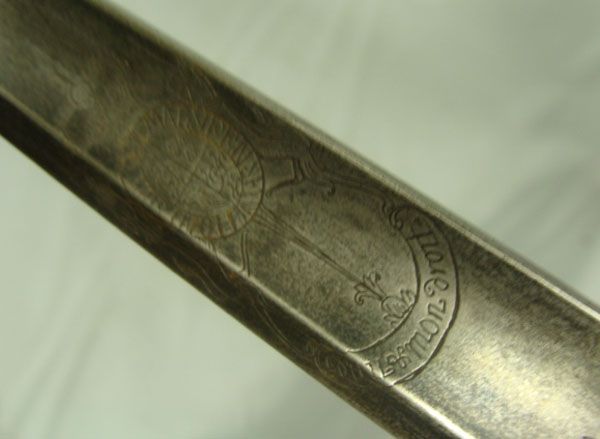 British Model 1796 Napoleonic Period Infantry Officer Saber Sword 