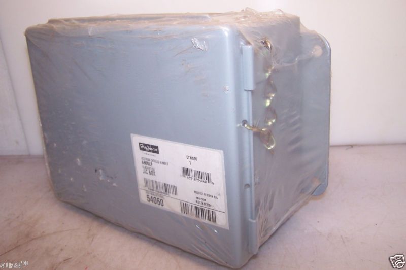 NEW HOFFMAN 8 X 6 X 4 JUNCTION PULL BOX A806LP  