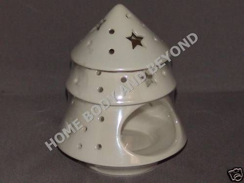 THE BODY SHOP CHRISTMAS TREE OIL BURNER WARMER  