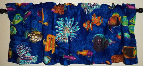 Tropical Fish Valance  