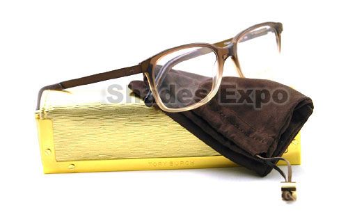 NEW TORY BURCH EYEGLASSES TY 2006 BROWN OPTICAL RX 858  