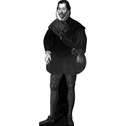 H92049 Sir Francis Drake Cardboard Cutout Standee  