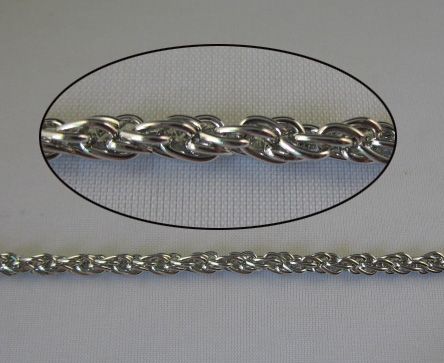 Meters rope metal chain 5x4mm W18649  