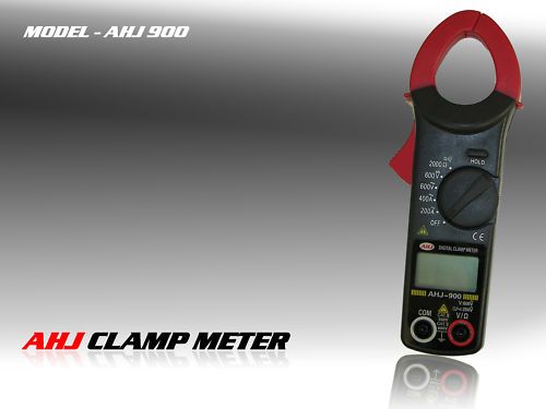 NEW DIGITAL CLAMP METER MULTIMETER AC/DC VOLT TESTER  