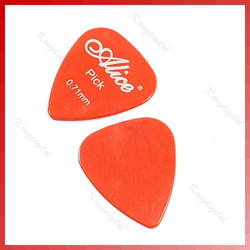 20 X 0.71mm Smooth Nylon Guitar Picks Pick Plectrum New  