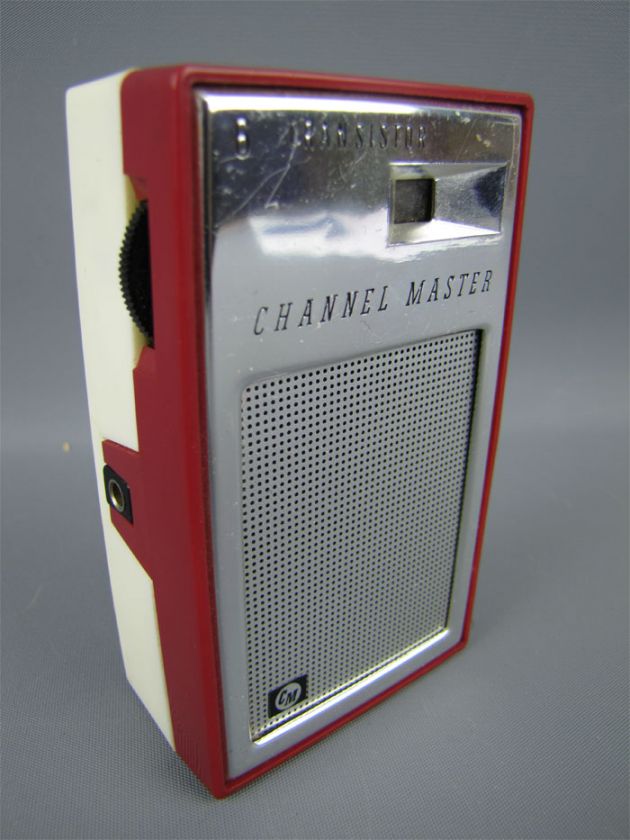 Vintage 6 Transistor Radio Channel Master Hong Kong  