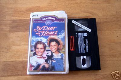 Disney So Dear to My Heart (1992, VHS) Burl Ives  