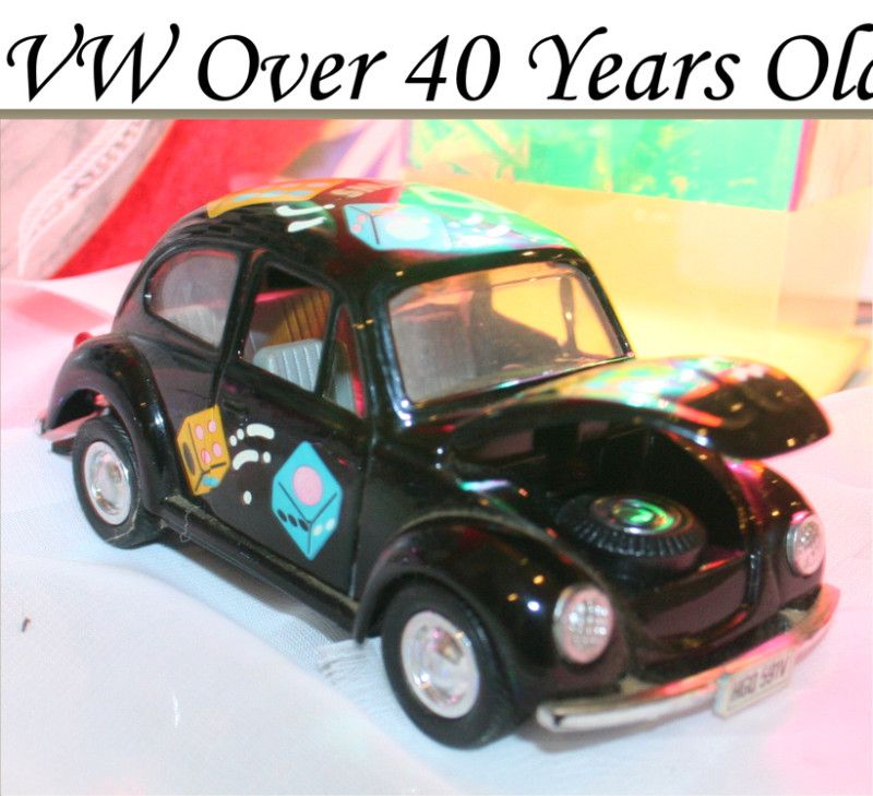 Volkswagen SS5702 Toy Car over 40 Years Old VW Model  