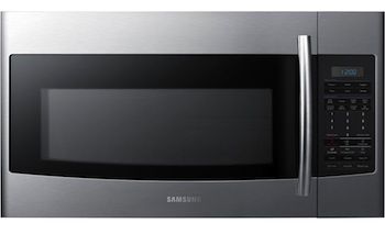   Samsung Stainless Steel Over The Range Microwave Oven SMH1816S  