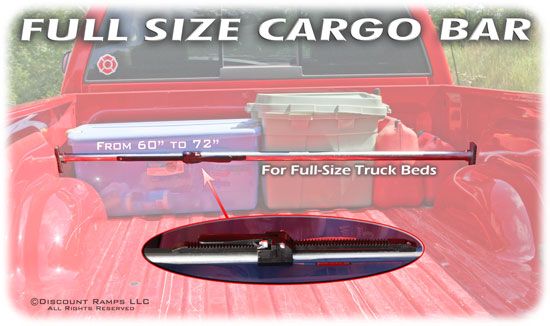 RATCHETING CARGO BAR ADJUSTABLE HOLD DOWN TRUCK VAN  