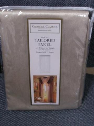 CROSCILL CLASSICS PARIS ROD POCKET PANEL CURTAIN  