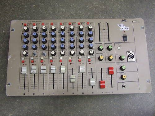 JVC Audio Mixer MI 2000 MI 2000U 8 Channel  