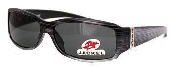 Anarchy Sunglasses Jackel Black Stripe Smoke Polarized (new 