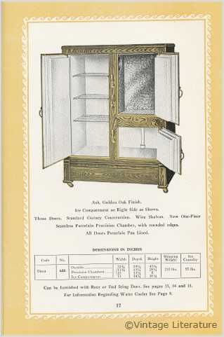 History of Ice Boxes & Refrigerators ~ Catalogs on DVD  