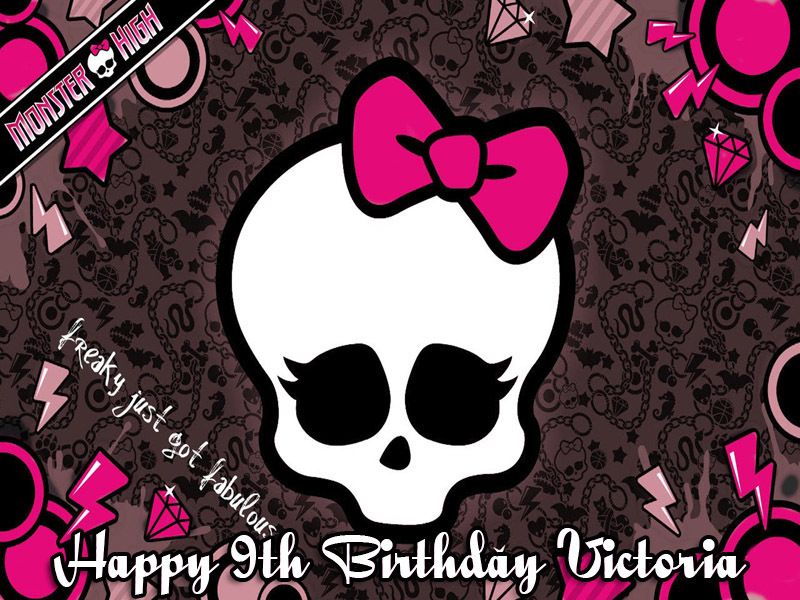 MONSTER HIGH Edible Birthday CAKE Image Icing Sheet  