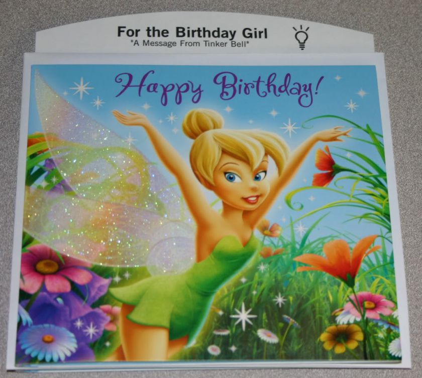 For The Birthday Girl A Message from Tinkerbell