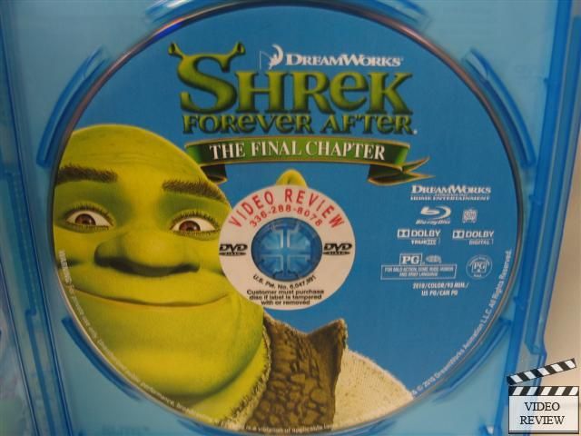 Shrek Forever After2010 Blu Ray Disc Only, No DVD 097360824346  