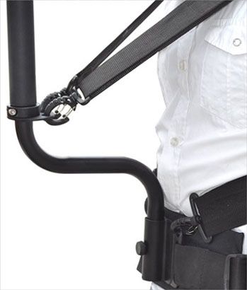   stabilizer w quick release body pod + arm brace + 2ft camera slider