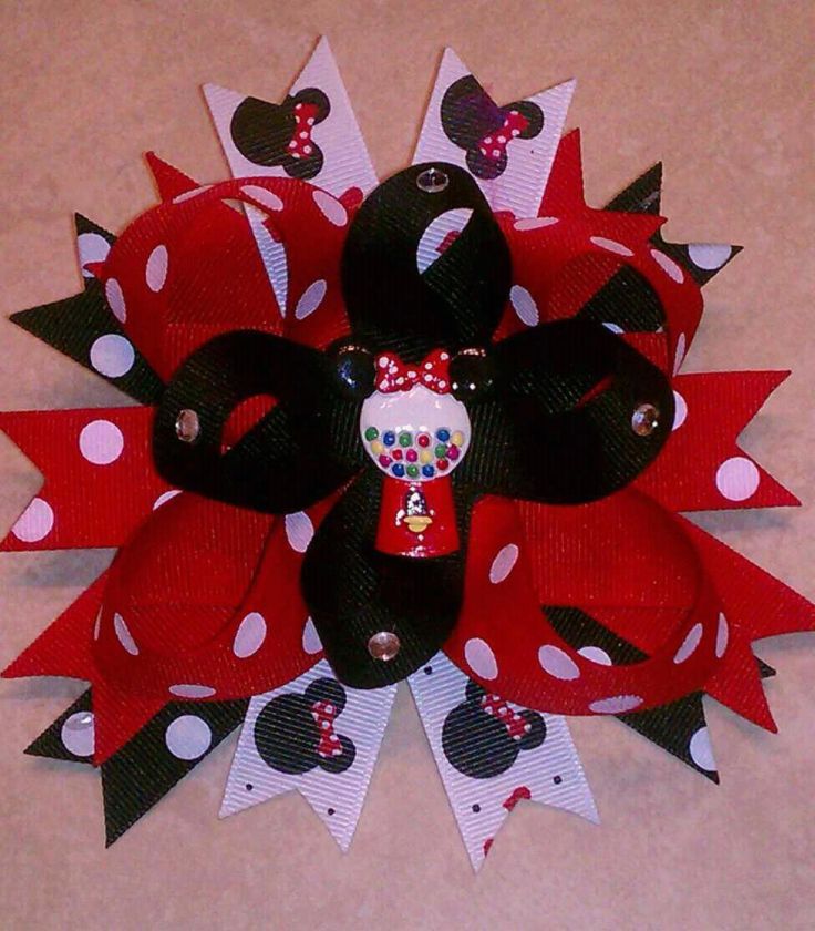 MINNIE MOUSE BUBBLEGUM BOUTIQUE HAIR BOW  