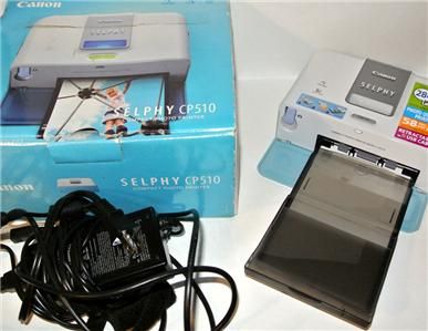 EXCELLENT Canon SELPHY CP510 Digital Photo Thermal Printer  