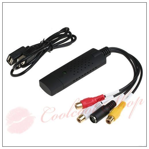 USB 2.0 Video Capturing Adapter Capture Audio DVD Tape  