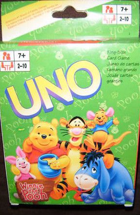 Winnie The Pooh Uno Card Game Brand New  