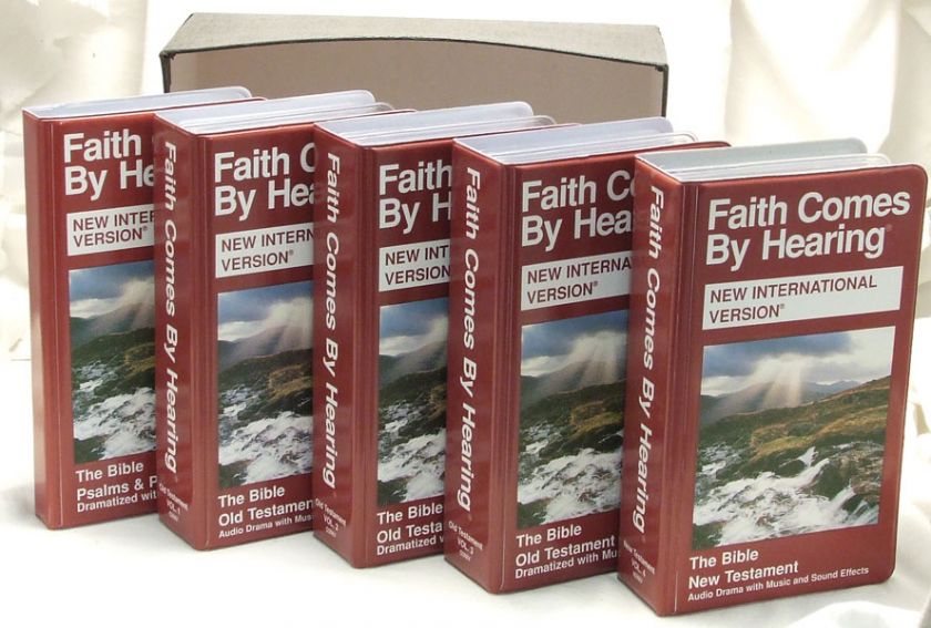 RARE Faith Comes by Hearing The BIBLE on 54 Cassettes  